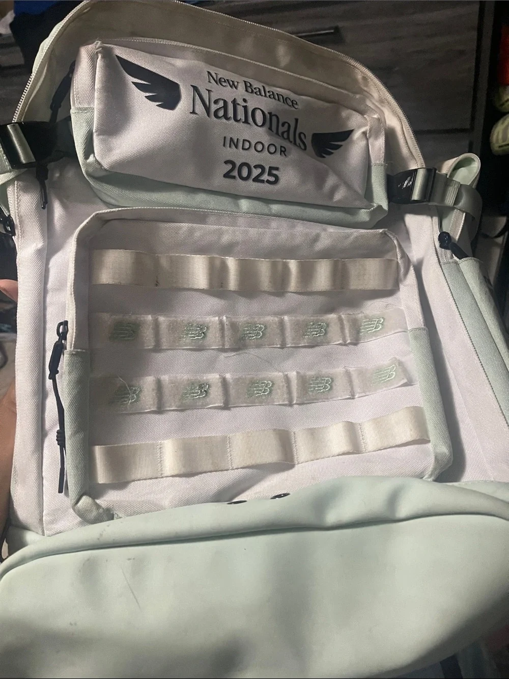 New Balance Mint Green Nationals 2025 Backpack